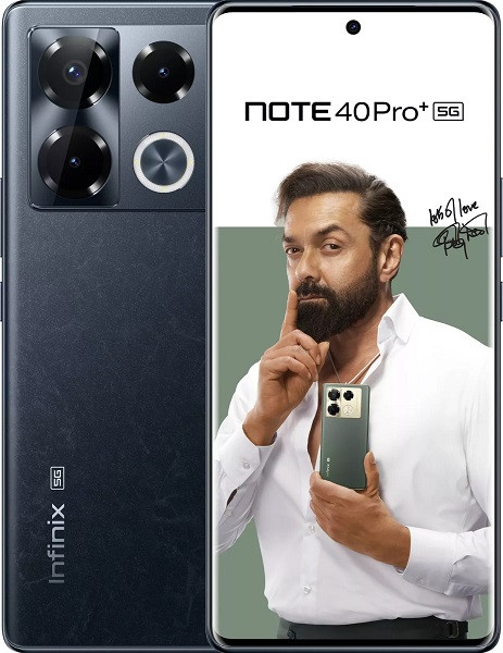 Infinix Note 40 Pro Plus 5G X6851B Dual Sim 256GB Obsidian Black (12GB RAM) - Global Version