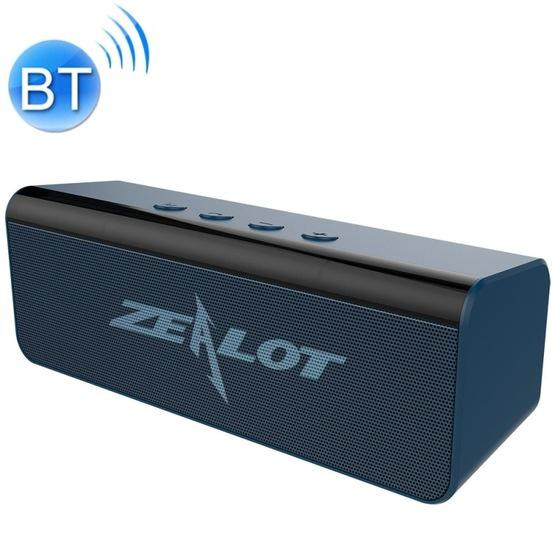 ZEALOT S31 10W 3D HiFi Stereo Wireless Bluetooth Speaker Gray Blue