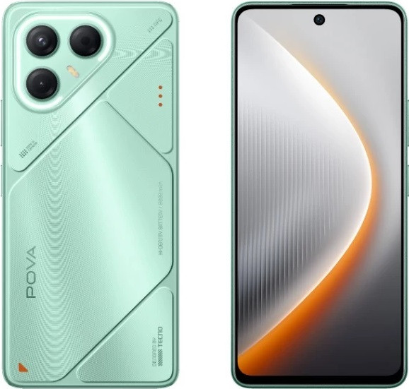 Tecno Pova 7 5G Dual Sim 256GB Oasis Green (8GB RAM) - Global Version
