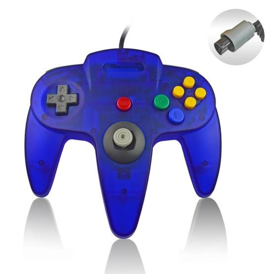 Nintendo N64 Wired Game Controller Gamepad Dark Blue 通販 Etoren Japan