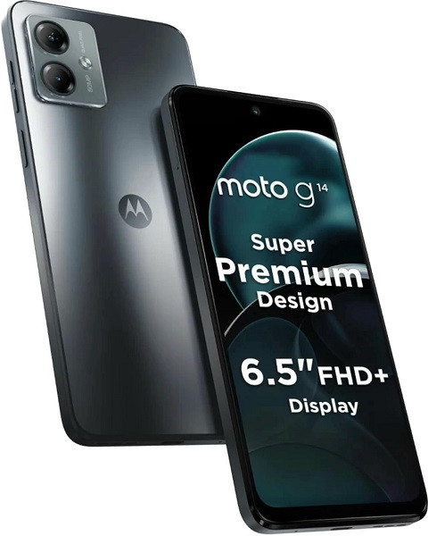 Motorola Moto G14 128GB Steel Gray (4GB RAM) - Global Version
