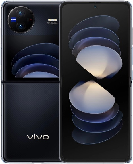 SIMフリー) ビボ Vivo X Flip 5G V2256A 512GB ブラック (12GB RAM ...
