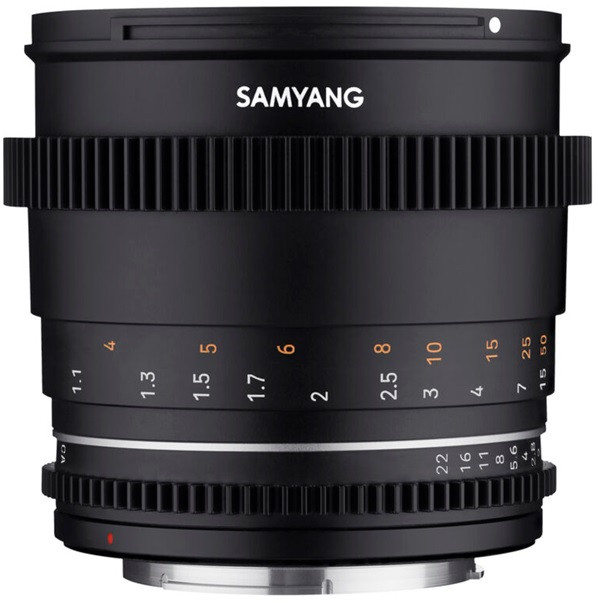 Samyang 85mm T1.5 VDSLR MK2 (Canon RF Mount)