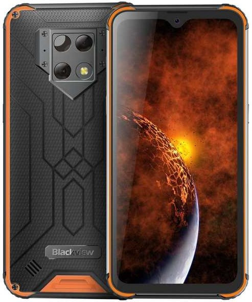ブラックビュー Blackview BV9800 Pro Rugged Phone デュアルSIM 128GB オレンジ(6GB RAM)