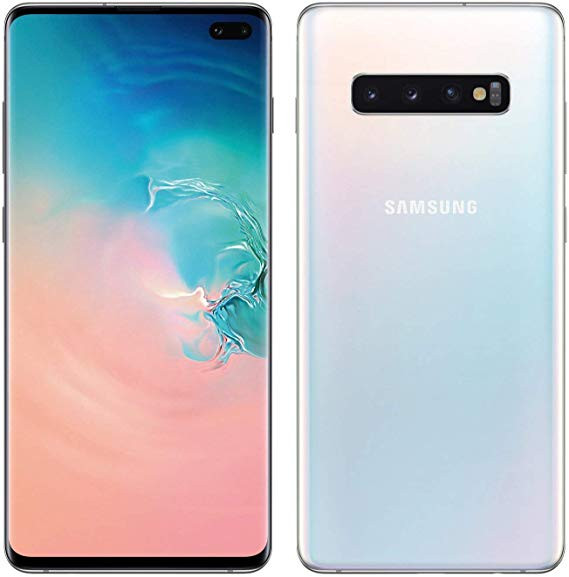 SIMフリー)Samsung Galaxy S10 Plus Dual Sim G9750 128GB Prism White ...