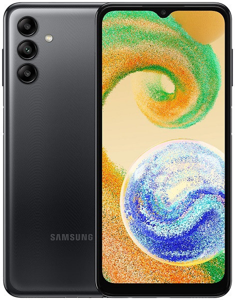 Galaxy Samsung Galaxy A04s SM-A047FD Dual Sim 128GB ブラック (4GB RAM)  海外版SIMフリー