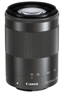 Canon EF-M 55-200mm f/4.5-6.3 IS STM Black (White box)