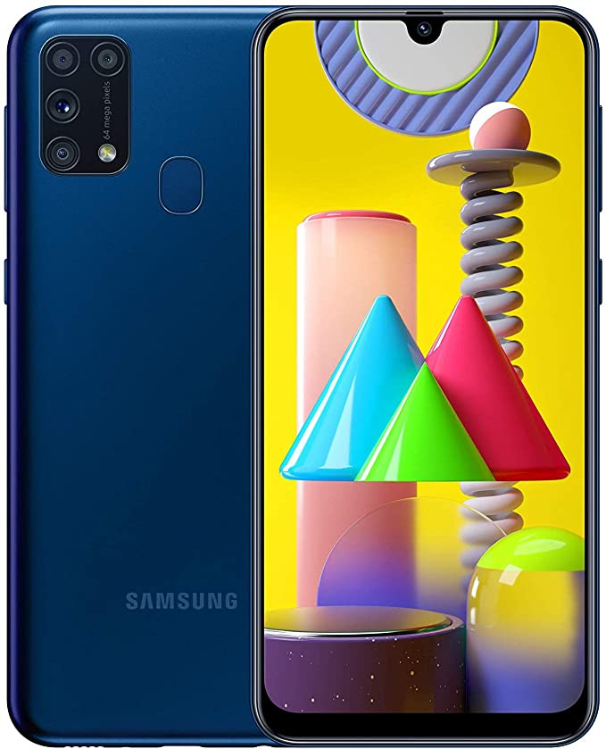 サムスン Samsung Galaxy M31 デュアルSIM M315FD 128GB ブルー (6GB RAM)