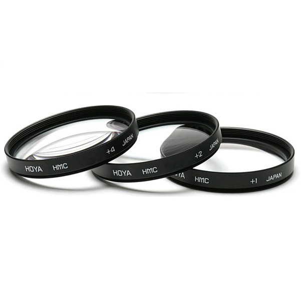 Hoya 58mm Close-Up Lens Filter Set (+1, +2, +4)