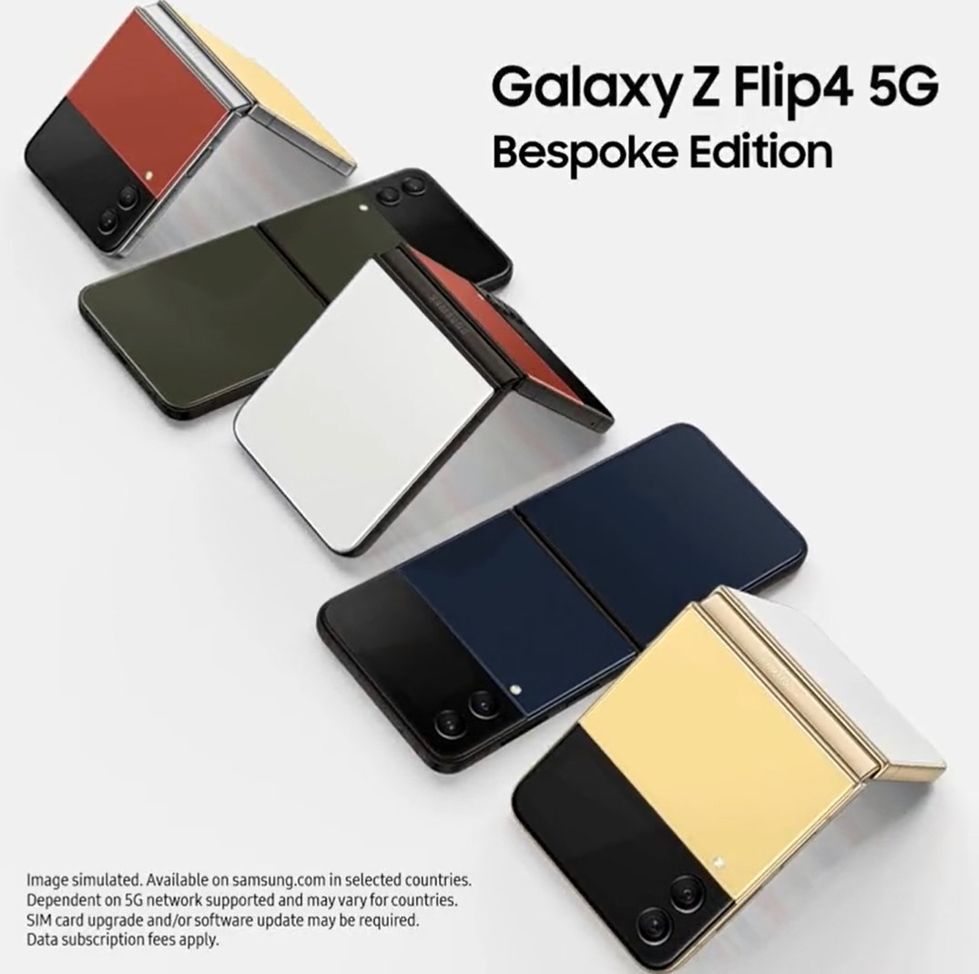 サムスン Samsung Galaxy Z Flip 4 5G SM-F721B 256GB (8GB RAM) - ビスポーク エディション