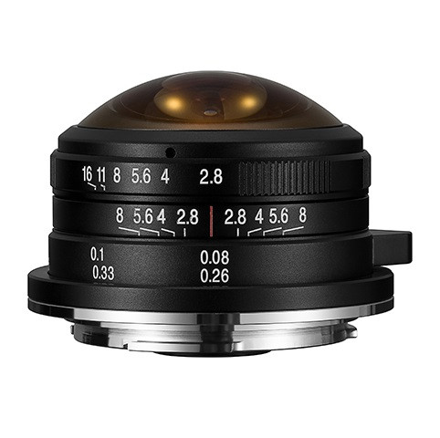 Laowa CF 4mm f/2.8 Circular フィッシュアイ レンズ (Canon M マウント)