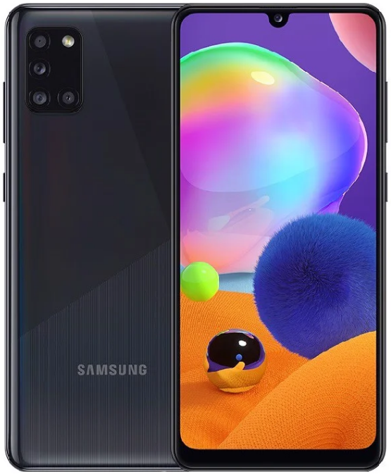 サムスン Samsung Galaxy A31 Dual A315GD 128GB ブラック (4GB RAM)