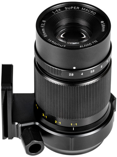 Zhongyi Mitakon Creator 85mm f/2.8 1-5x Super Macro Lens (Sony A Mount)