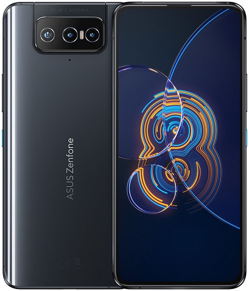 エイスース ASUS ZenFone 8 Flip 5G デュアルSIM ZS672KS 256GB ブラック (8GB RAM)