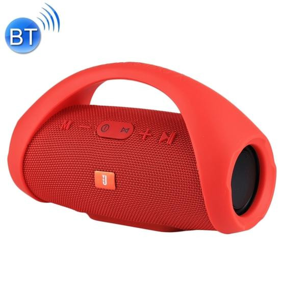 BOOMS BOX MINI E10 Splash-proof Portable Bluetooth V3.0 Stereo Speaker with Handle(Red)