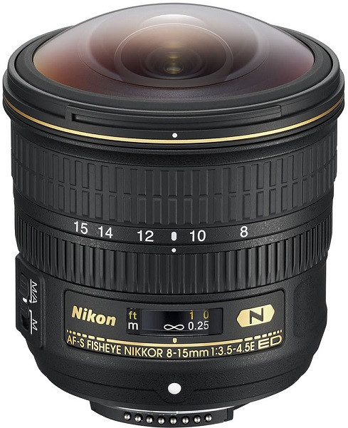 Nikon AF-S フィッシュアイ レンズ NIKKOR 8-15mm f/3.5-4.5E ED