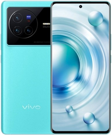 Vivo X80 5G V2183A デュアルSIM 256GB ブルー (8GB RAM) - 中国版