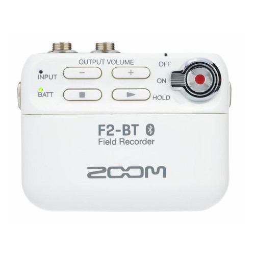 Zoom F2-BT Bluetooth Field Recorder White