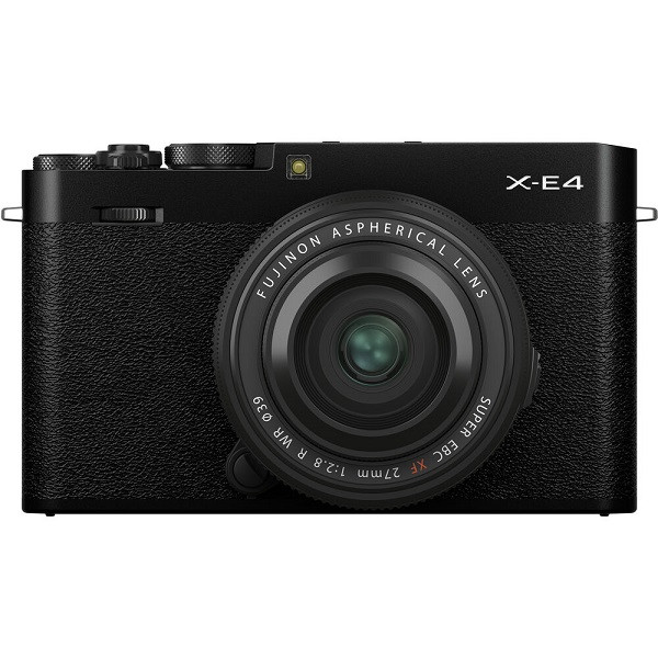 Fujifilm X-E4 Kit (XF 27mm f/2.8 R WR) Black
