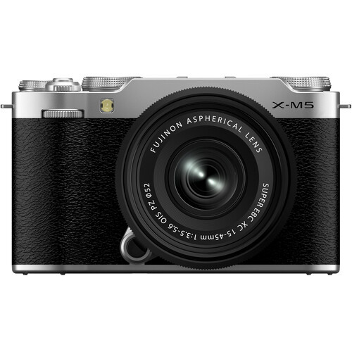 Fujifilm X-M5 Silver Kit (15-45mm f/3.5-5.6)