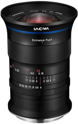 Laowa 17mm f/4 Ultra-Wide GFX Zero-D (Fuji G マウント)