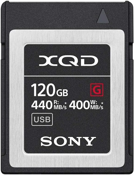 Sony QD-G120F 120GB XQD 440mb/s (Write 400mb/s)