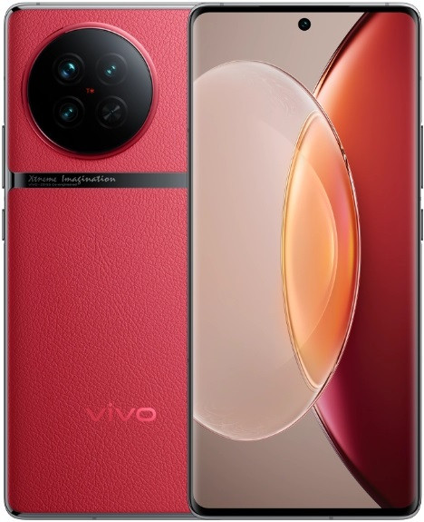 SIMフリー) ビボ Vivo X90s 5G V2241HA デュアルSIM 256GB レッド