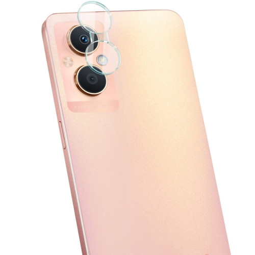IMAK Integrated Rear Camera Lens Tempered Glass Film with Lens Cap for Oppo A96