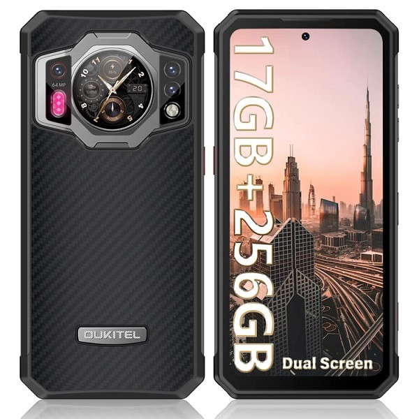 Oukitel WP21 Rugged Phone Dual Sim 256GB Black (12GB RAM)
