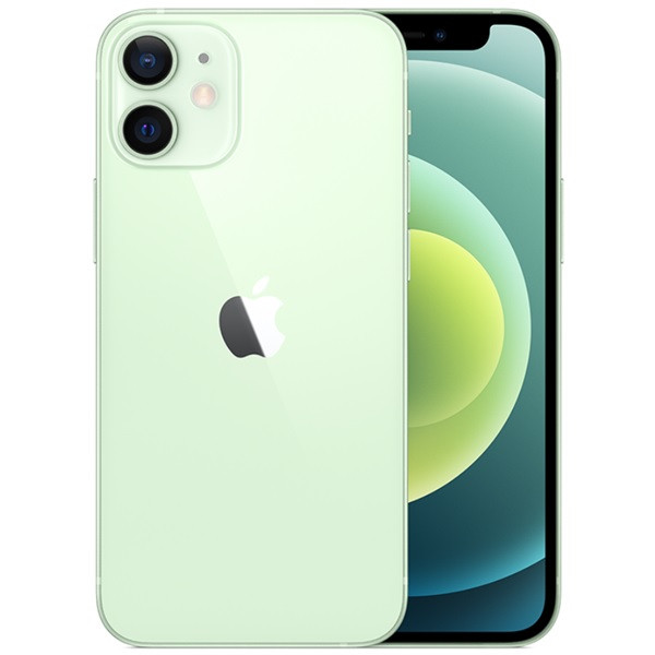 アップル Apple iPhone 12 mini 5G A2399 128GB グリーン (eSIM) + FREE iPhone 12 mini 9H 2.5D 液晶保護ガラス