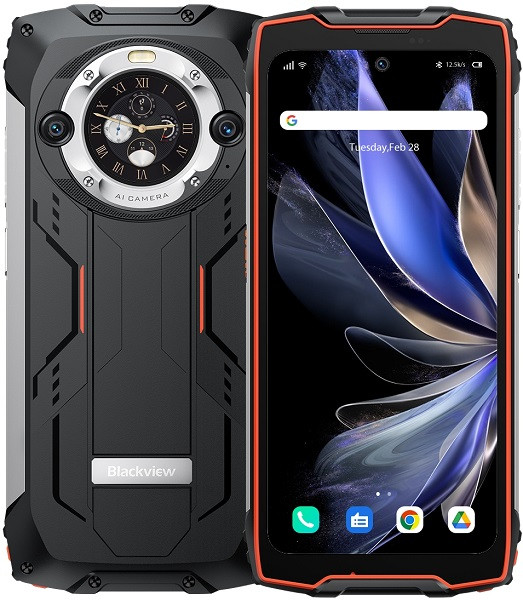 Blackview BV9300 Pro Rugged Phone Dual Sim 256GB Orange (8GB RAM)