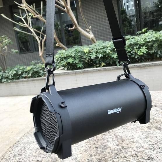 Smalody SL-10 Portable Outdoor High Power Bluetooth V4.0 Stereo Speaker(Black)