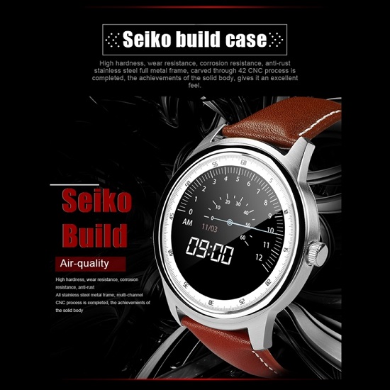DOMINO DM365 1.33 inch Smart Watch Silver
