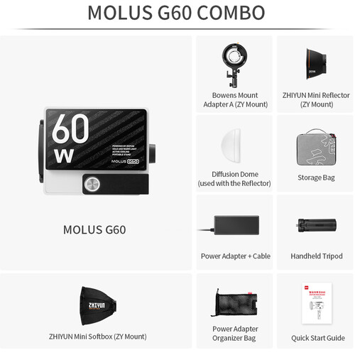 Zhiyun MOLUS G60 Combo