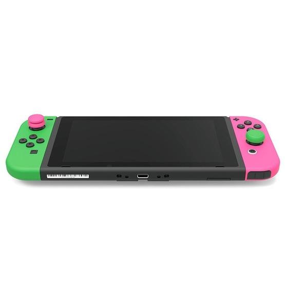Skull&Co Left + Right Gamepad Rocker Cap Button Cover Thumb Grip Set for Switch / Switch Lite / JOYCON (Blue + Red)