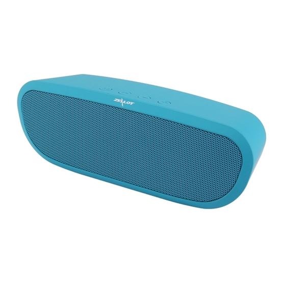 ZEALOT S9 Portable Multifunctional Wireless Bluetooth Speaker Blue