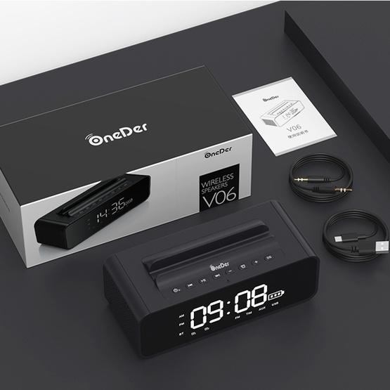 Oneder V06 Smart Sound Box Wireless Bluetooth Speaker Black