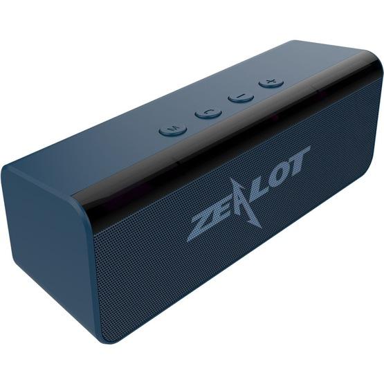 ZEALOT S31 10W 3D HiFi Stereo Wireless Bluetooth Speaker Gray Blue