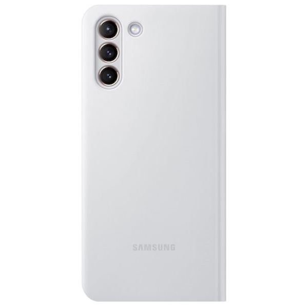 Samsung Galaxy S21 Ultra Smart LED Phone Cover Light Gray