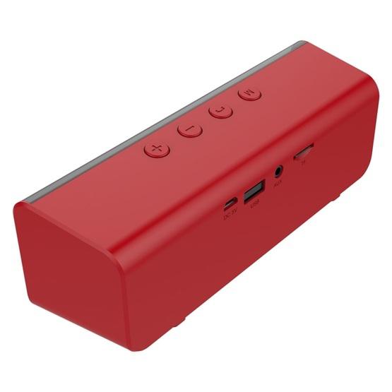 ZEALOT S31 10W 3D HiFi Stereo Wireless Bluetooth Speaker Red