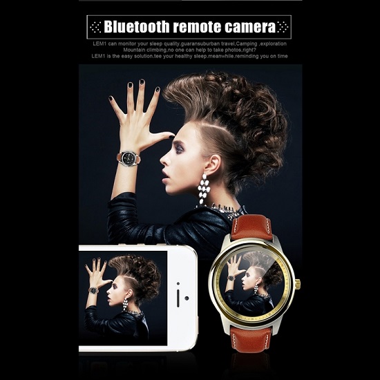 DOMINO DM365 1.33 inch Smart Watch Black