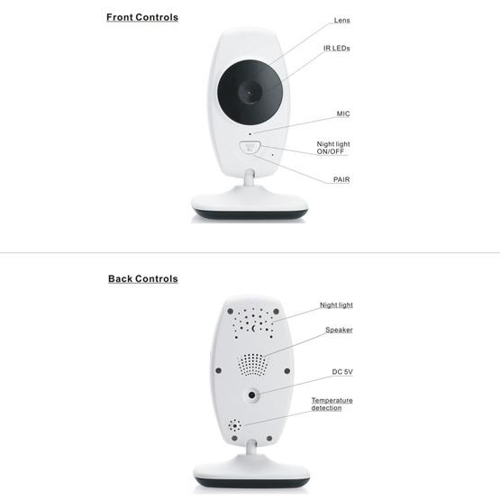 ベビーモニター Pan-Tilt 3.5LCD Wireless ファッション 通販 サイト