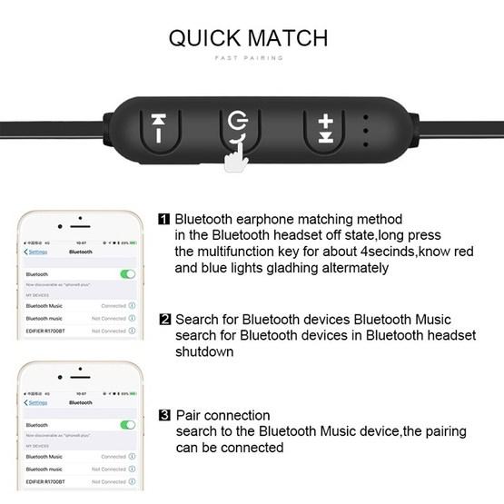 XT11 Magnetic In-Ear Wireless Bluetooth V4.2 Earphones(Gold)