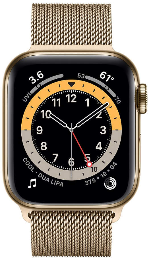 アップル Apple Watch Series 6 GPS + Cellular 40mm ゴールド ステンレススチールケースとゴールド  ミラネーゼループスペック・仕様・価格・最新情報 | Etoren Japan