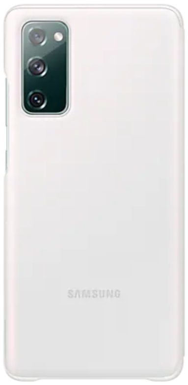 Samsung Galaxy S20 FE Clear View Phone Cover (White)